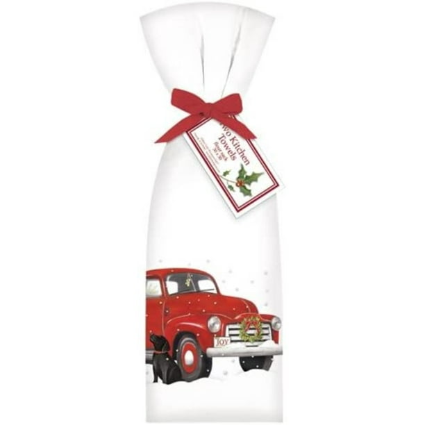 Camping Gear Red Truck Mary Lake Thompson Flour Sack Towel Oars Dog